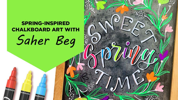 How to make a colored Chalkboard — Raleigh Calligraphy & Design