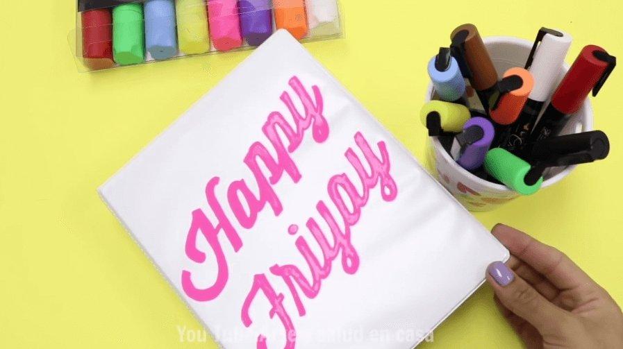 Beautify Binders with Chalkola Chalk Markers! | Chalkola Art Supply