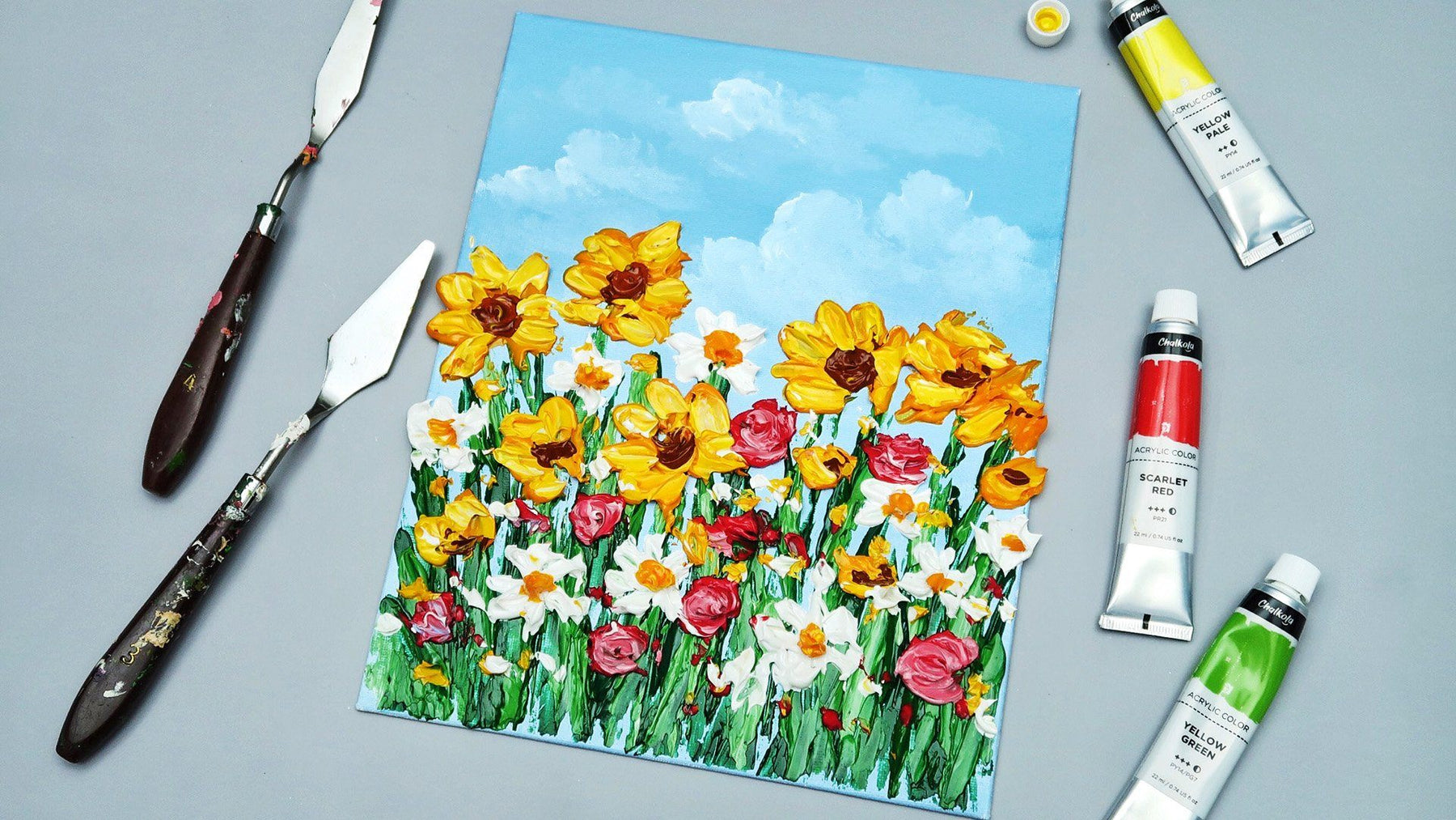 How to Do Impasto Painting With Acrylics