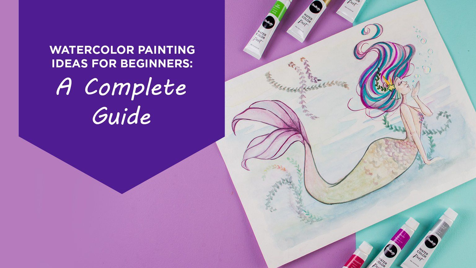 Easy Watercolor Painting Ideas - Chalkola - Chalkola Art Supply