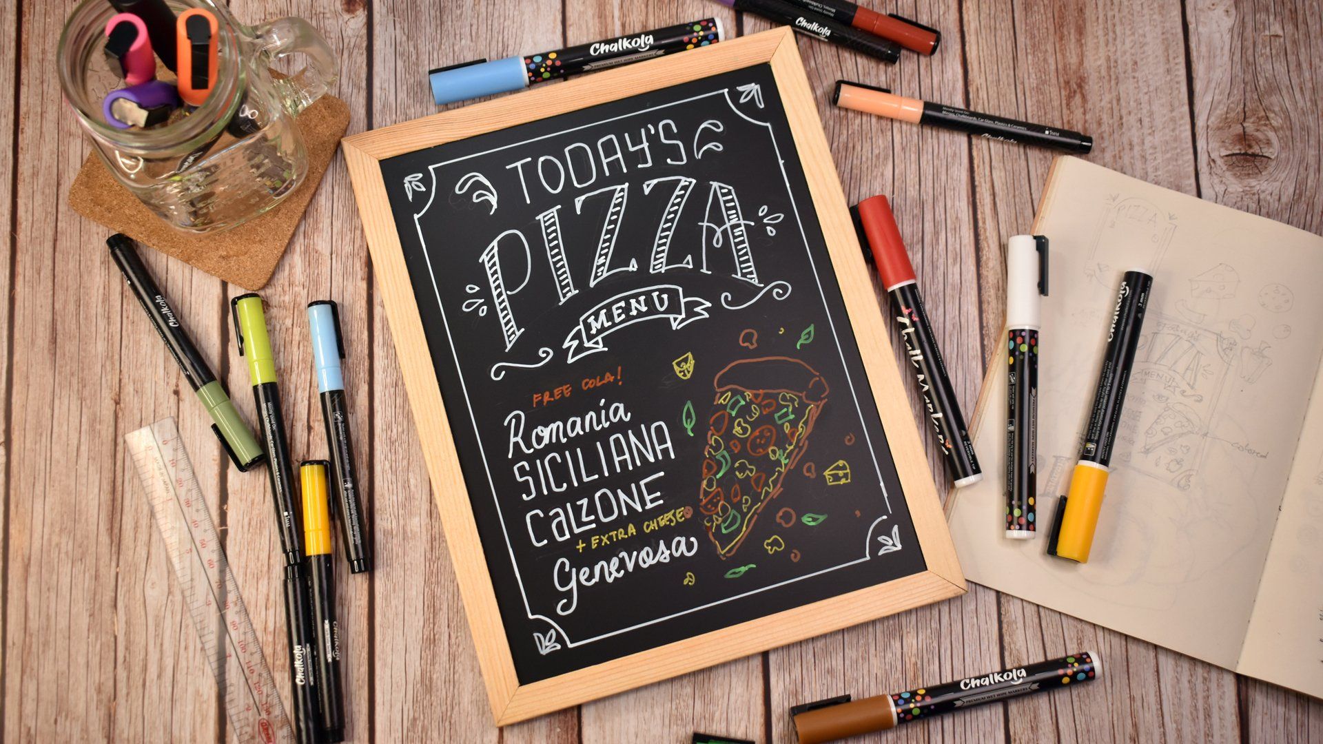 HOW TO: Design a Menu Board with Chalk Markers