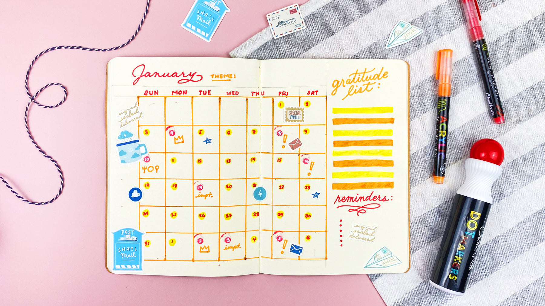Create Your Own Bullet Journal | Chalkola Art Supply