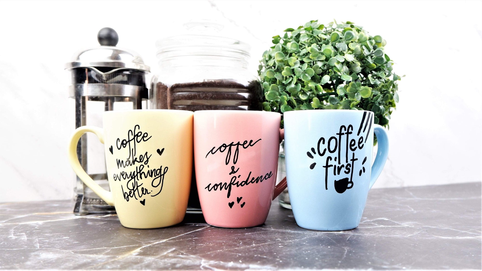 HOW TO: Do Calligraphy on Mugs Using Chalk Markers