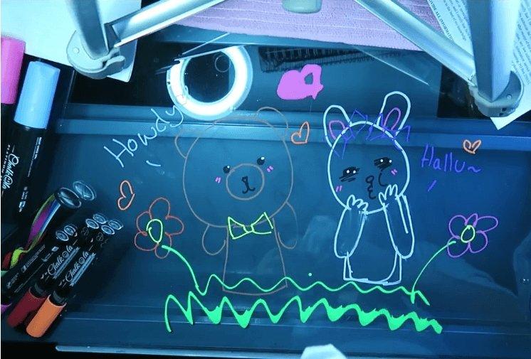 A Digital Artist Tries Chalkola Chalk Markers | Chalkola Art Supply