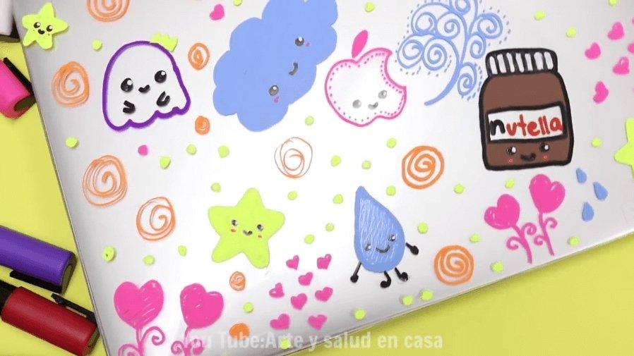 Chalkola Chalk Markers Brings a Laptop to Life | Chalkola Art Supply