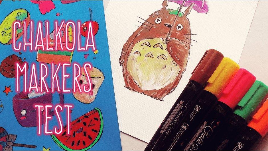 Coloring and Painting with Chalkola Chalk Markers | Chalkola Art Supply