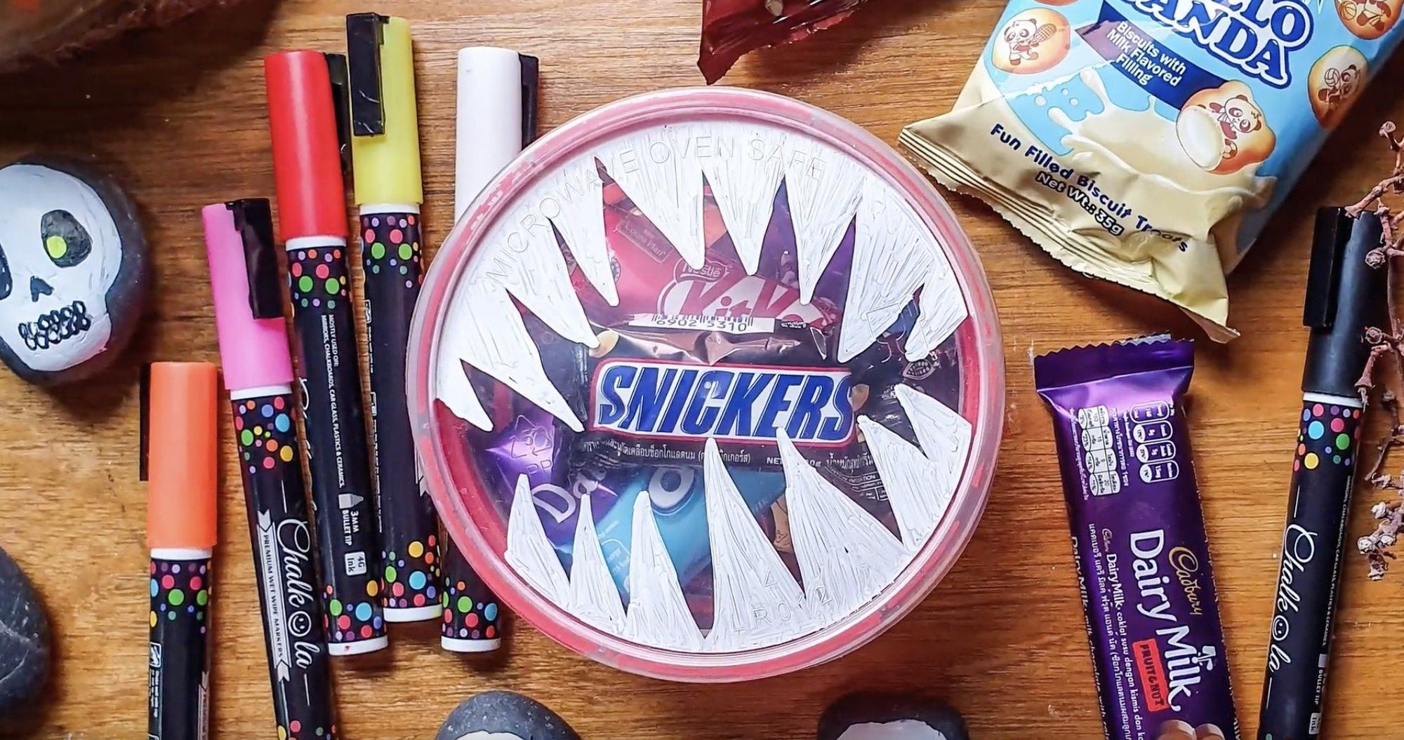 DIY Halloween Candy Decoration | Chalkola Art Supply