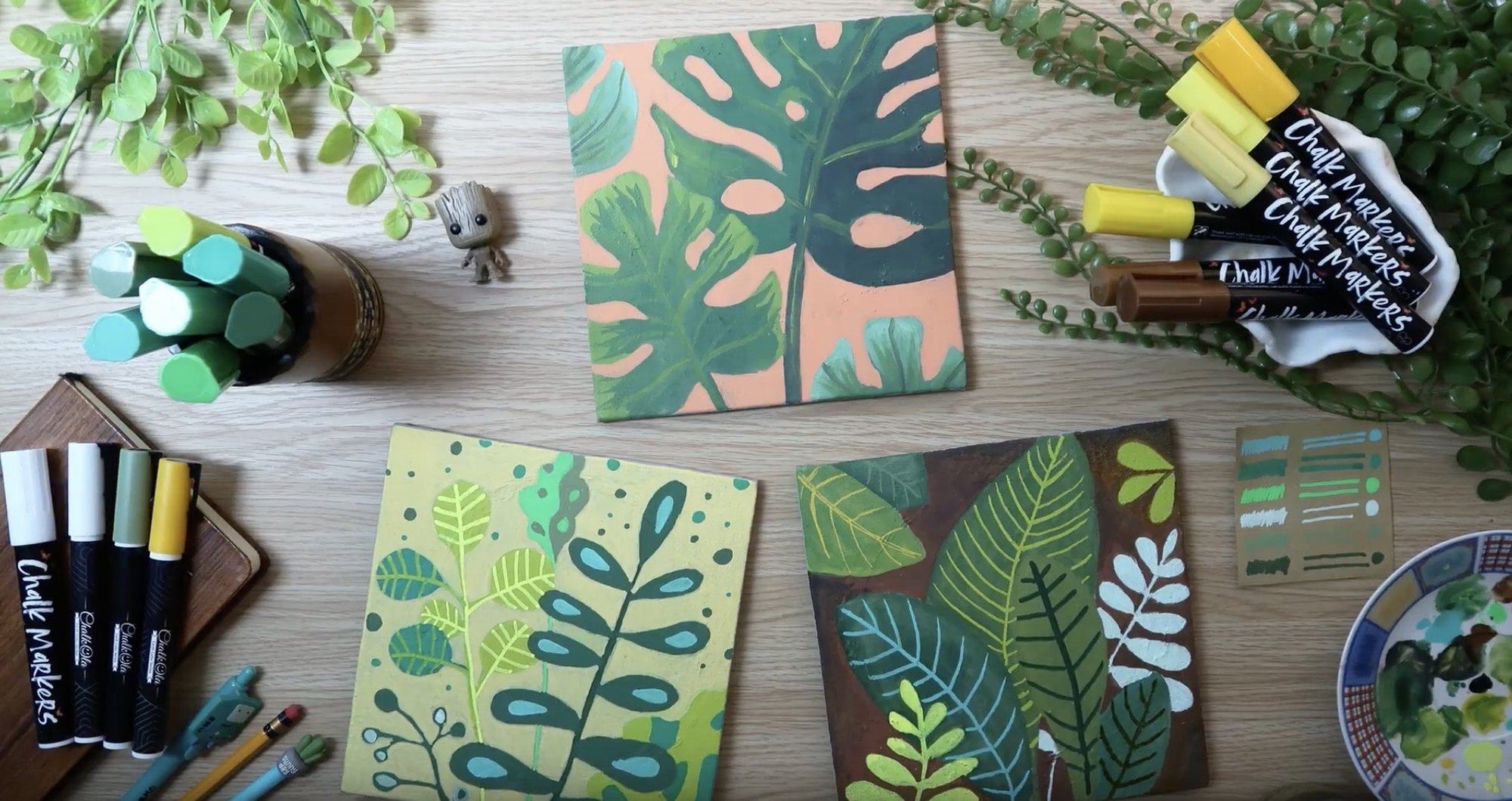 DIY Nature Art with Chalk Paint Markers | Chalkola Art Supply