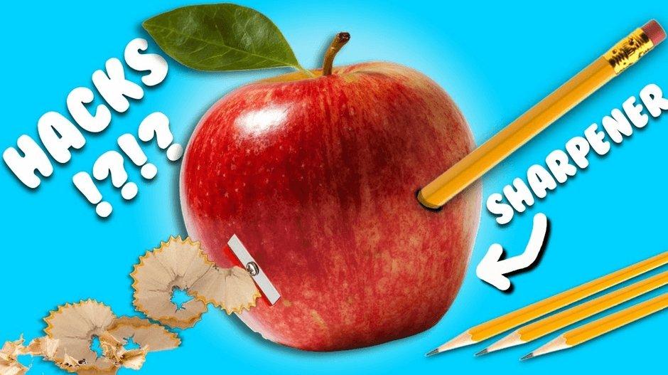 Make an Apple Pencil Sharpener with Chalkola Chalk Markers | Chalkola Art Supply