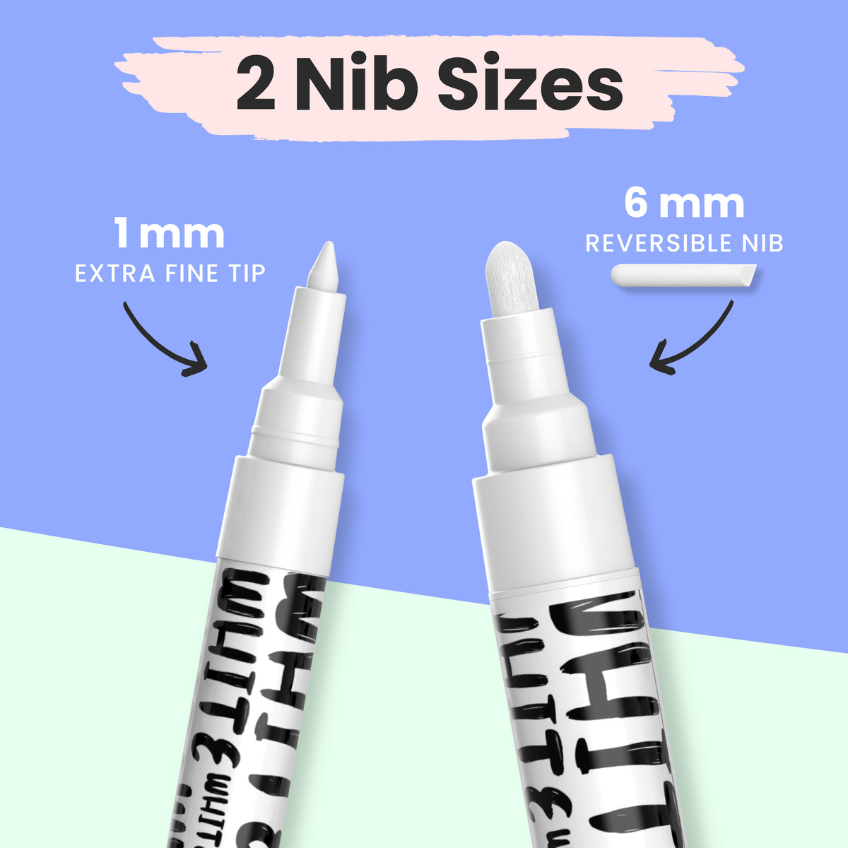 Chalkola 30 Markers 1mm + 4 white 3mm + 6 white Variety Markers