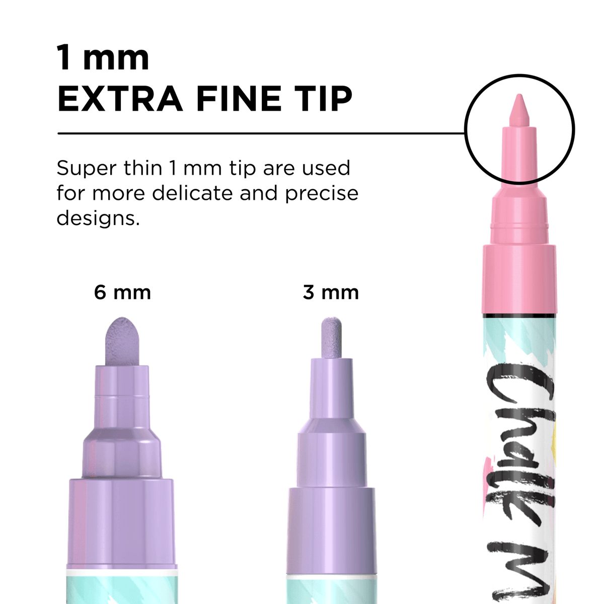 Vintage Color Liquid Chalk Markers - Pack of 10 