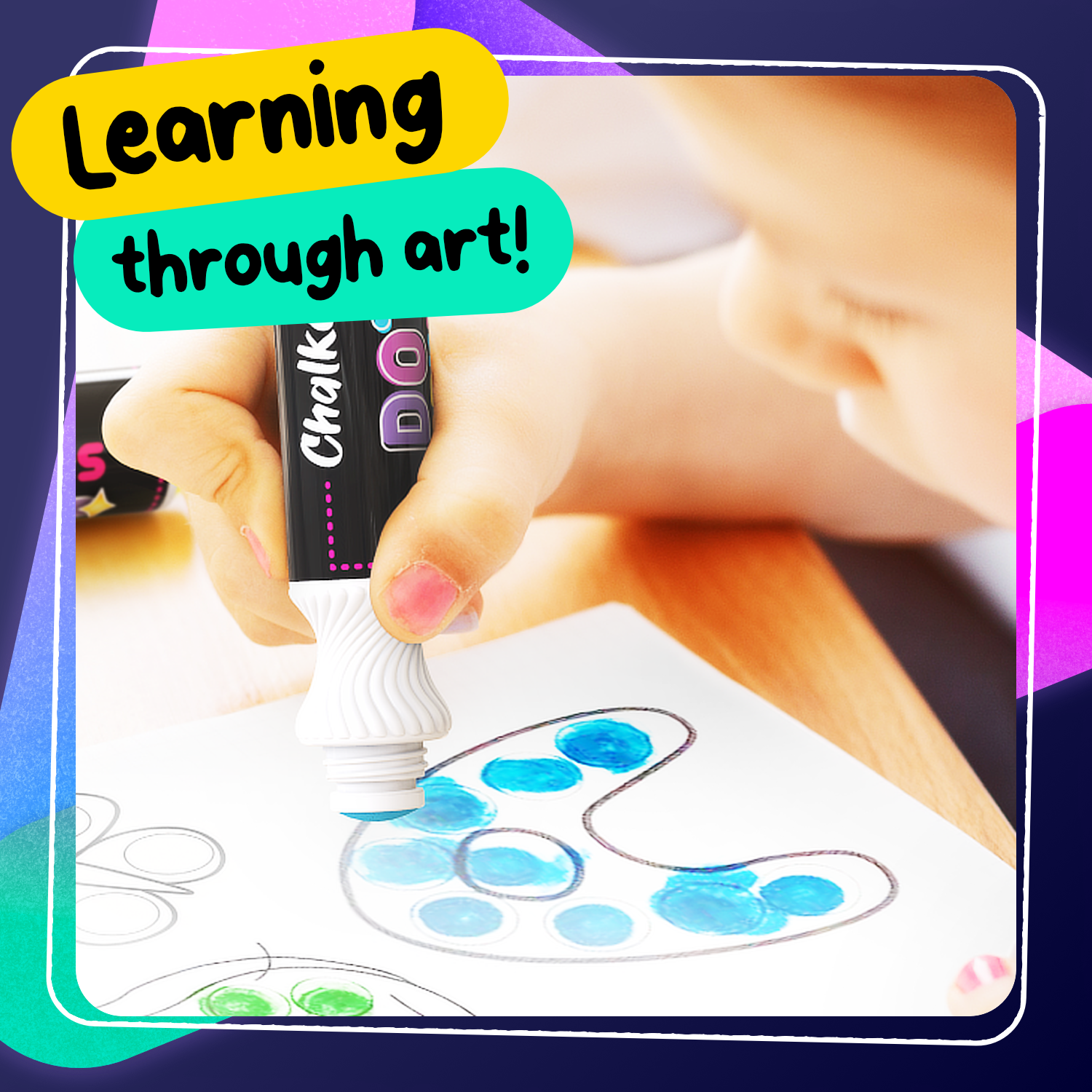 Do a Dot Markers - Washable and Non toxic Art Making & Coloring