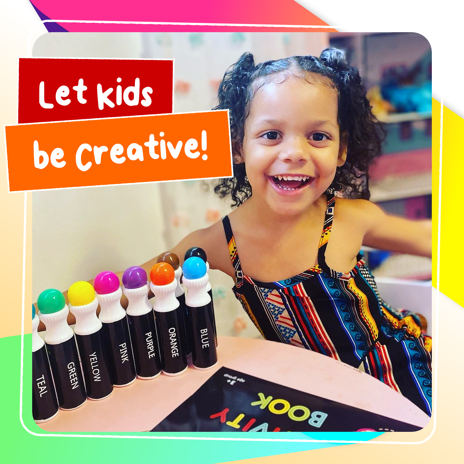 Chalkola Dot Markers for Creative Kids: The Best Dot Markers