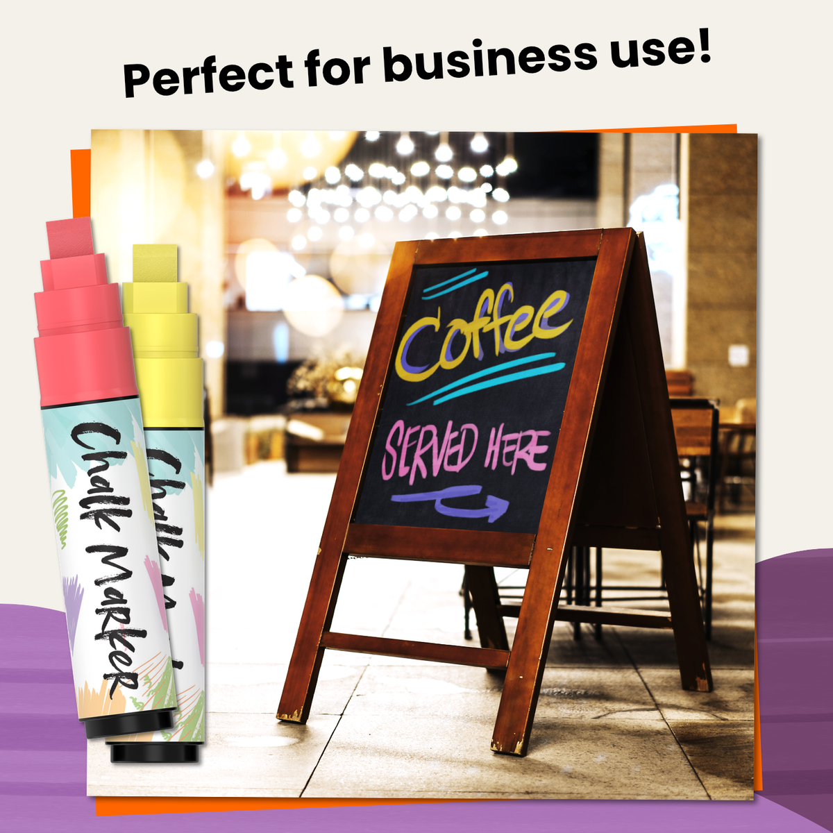 Vintage Color Liquid Chalk Markers - Pack of 10