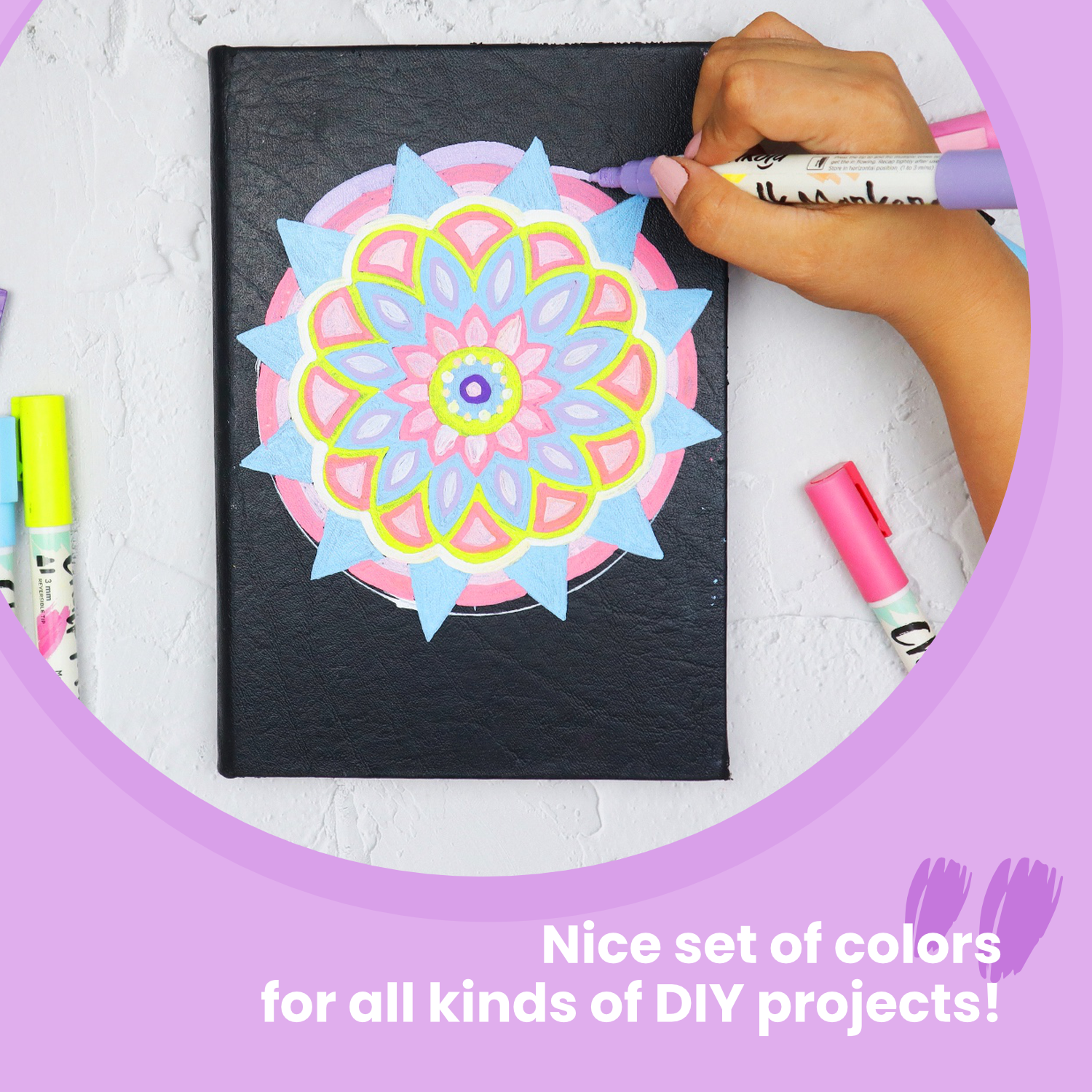 Easy Finger Painting Idea for Beginners - Chalkola - Chalkola Art Supply