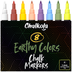 Jam Fine Point Chalk Marker, Neon Yellow, 1/Pack