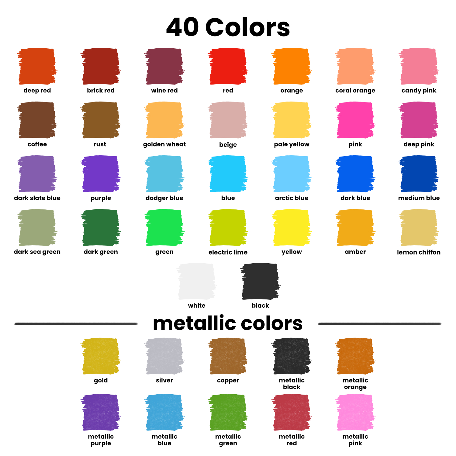 Bandle B. BB-M1-400.8 Liquid Chalk Markers - 8 Vibrant colors