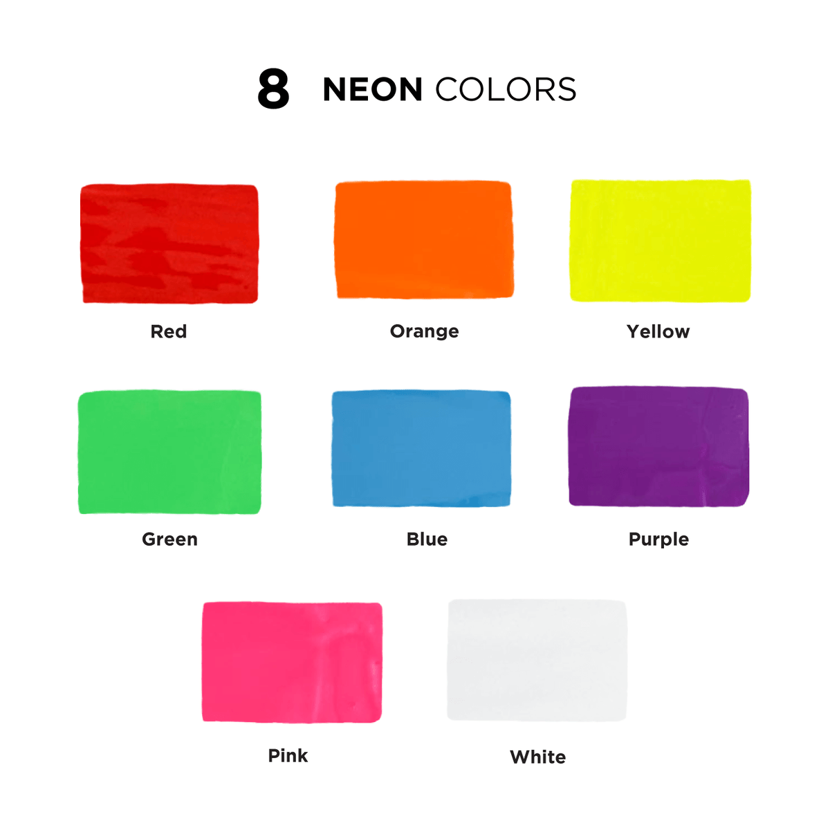 Bundle: 2 Packs of Window Chalk Markers - Neon and Classic Colors - 15mm Jumbo Nib